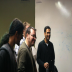 We conduct daily standup meetings.